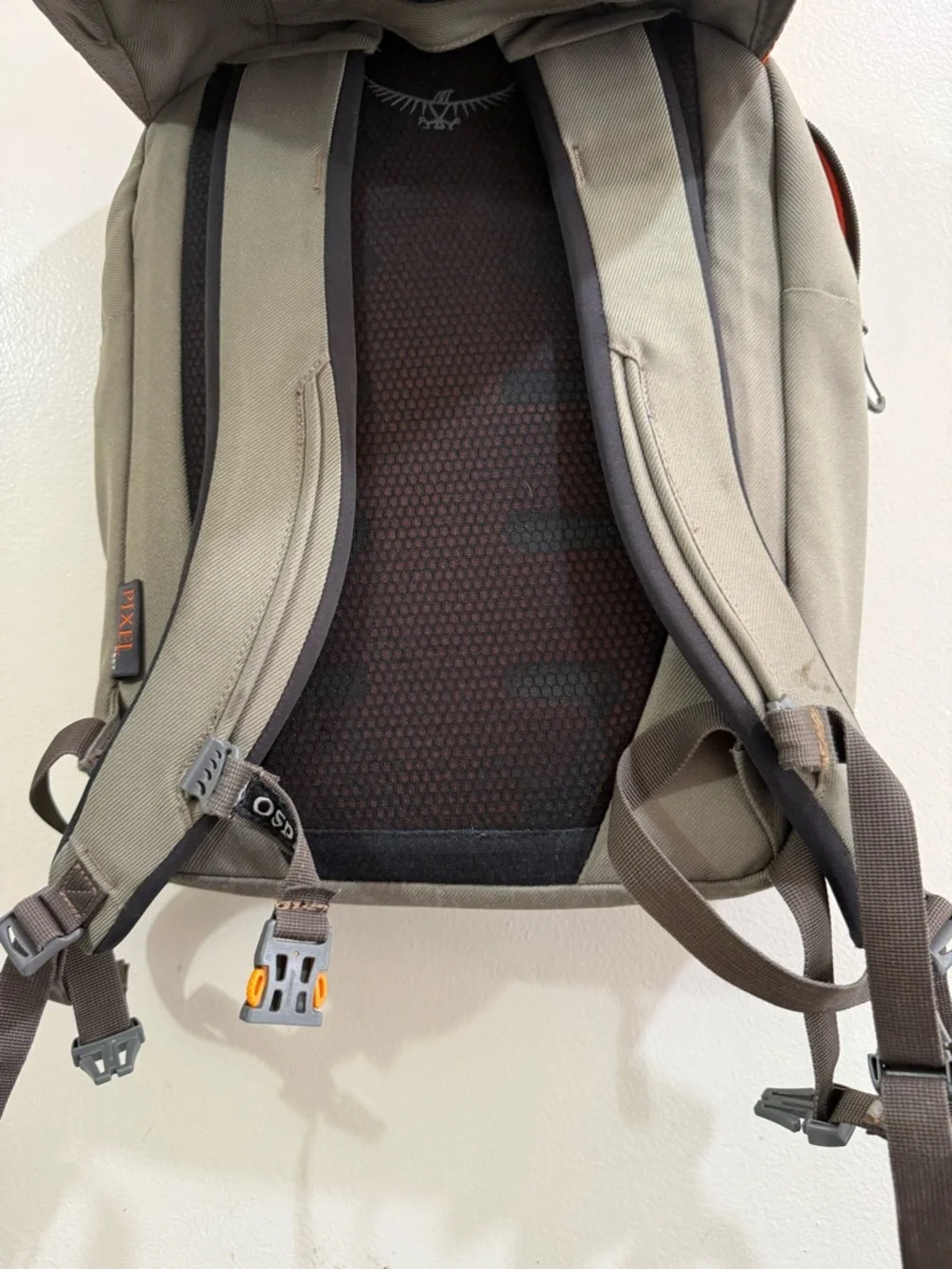 OSPREY Olive Green Backpack with Scopely Embroidery